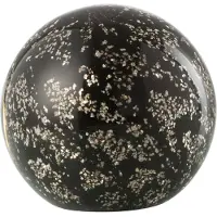J-Line Presse-papier stardust verre or/noir small