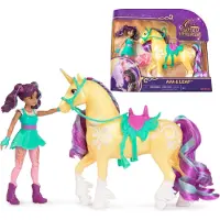 Spin Master Poupée Unicorn Academy + set de licornes 5 variantes 6071175