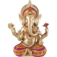 J-Line Ganesha assis resine large