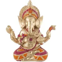 J-Line Ganesha assis resin small