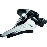 Shimano Xt M8100 Clamp Front Derailleur Blanc 2 x 12s