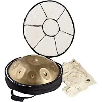 Meinl Sonic Energy Handpan Vintage Gold D Kurd - 9 Notes