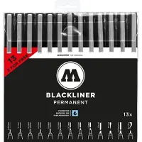 Molotow Blackliner Permanent Komplettset 13-teilig (13x)