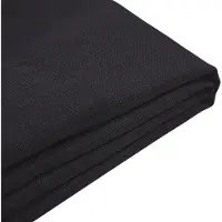 Beliani Revêtement De Cadre De Lit Fitou 180 X 200 Cm Noir