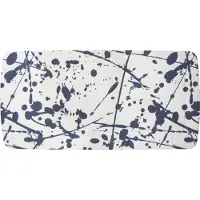 Spirella Tapis Fond de de baignoire PVC BANG 71x36cm Bleu