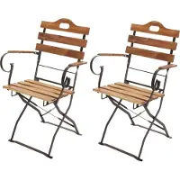 MCW Chaise de brasserie -J40 (lot de 2)