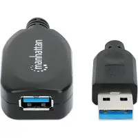 Manhattan 150712 Usb-a Extension Cable Argenté