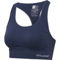 Hummel Soutien-gorge de sport 'Tif' marine / bleu marine / gris clair