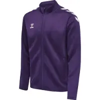 Hummel Veste de survêtement prune / blanc