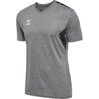 Hummel T-Shirt fonctionnel 'AUTHENTIC' pierre / noir / blanc