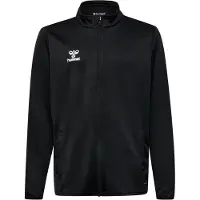 Hummel Veste de survêtement 'Essential' noir / blanc