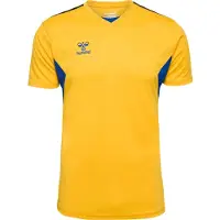 Hummel T-Shirt fonctionnel bleu marine / jaune