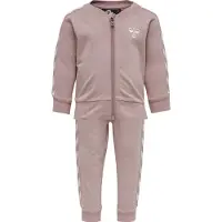 Hummel Survêtement rose ancienne / blanc