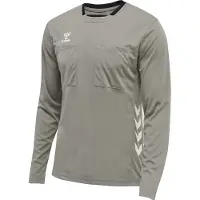 Hummel T-Shirt fonctionnel 'Referee' pierre / noir / blanc