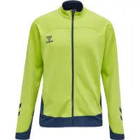 Hummel Veste de survêtement 'Lead' bleu marine / vert clair