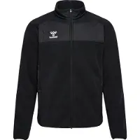 Hummel Veste en polaire noir / blanc