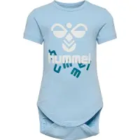 Hummel Barboteuse / body bleu clair / vert / blanc