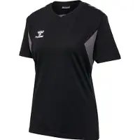 Hummel T-shirt gris / noir / blanc