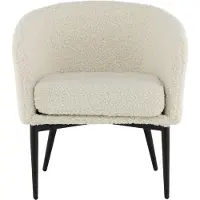 Hioshop Fauteuil Fluffy