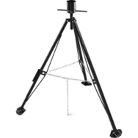 Vevor Stabilisateur pour Caravane à Sellette Charge 2,27 T Trépied pour Caravane à Sellette en Acier Hauteur Réglable 880-1450 mm Support de Stationnement pour Camping-car Remorque Véhicule Récréatif