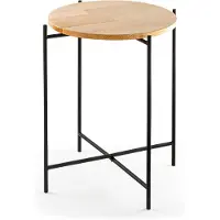 Skye Decor , Shb-004, table basse, 100 % BOIS, noir, 46 x 46 x 56 cm