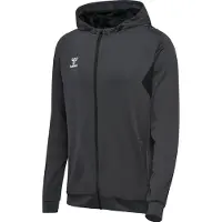 Hummel Veste de survêtement 'Authentic' anthracite / blanc