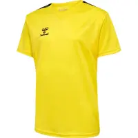 Hummel T-Shirt fonctionnel 'Authentic' jaune / noir