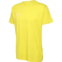 Hummel T-Shirt fonctionnel 'GO 2.0' jaune / blanc