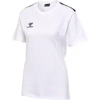 Hummel T-shirt 'Authentic CO' gris / noir / blanc