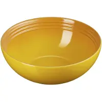 Le Creuset Saladier 24 cm Nectar, Saladier + bol, Jaune
