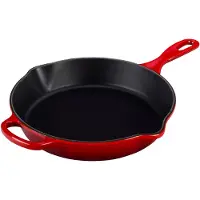 Le Creuset Gietijzeren Ronde Hoge Skillet Kersenrood 26cm