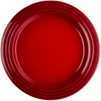Le Creuset 70203220600099 ASSIETTE À DÉJEUNER 22 CM CERISE, Assiettes, Rouge