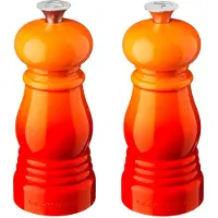 Le Creuset Set de 2 Moulins Orange Rouge 11cm 20gr
