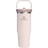 Stanley IceFlow Flip Straw Tumbler bouteille d’eau en acier inoxydable Rose Quartz 1 pcs