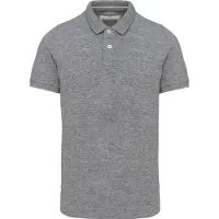 Kariban Pack 5 Polo vintage manches courtes homme Slub Grey Heather - Kariban KV2206 - Taille S
