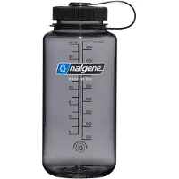 Nalgene wide mouth sustain, gourde, 1000 ml, gris/noir
