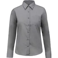 Kariban JESSICA > CHEMISE MANCHES LONGUES FEMME Urban Grey - Kariban K549 - Taille S
