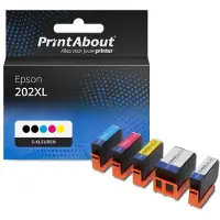 PrintAbout Cartouche compatible pour Epson 202XL (C13T02G14010) - Noir - Grande capacité