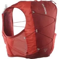 Salomon - Sac de trail/running - Active Skin 8 Set Red Dahlia/High Risk Red - Taille XS - Rouge
