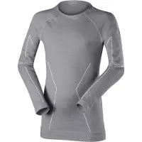 Falke T-shirt à manches longues Falke Kids Wool-Tech Grey Heather-Taille 122 / 128