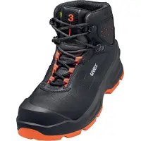 Uvex bottes 3 S3 noir, orange largeur 12 taille 48