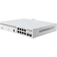Mikrotik Commutateur réseau CSS610-8P-2S+IN Managed Gigabit Ethernet (10/100/1000) Power over Ethernet (PoE) Blanc