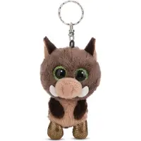 Nici Glubschis Porte-clés 9 Cm Marron Marron One Size