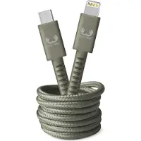FRESH 'N REBEL USB-C - LIGHTNING CABLE 2M DRIED GREEN