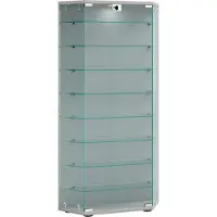 VCM Bois verre vitrine de collection vitrine de verre vitrine stand vitrine Cenila XL Bois verre vitrine de collection vitrine de verre vitrine stand vitrine Cenila XL