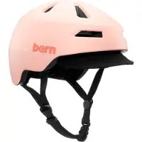 Bern Casque de sport Brentwood 2.0 Matte Rose avec visière Taille S