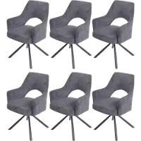 MCW Chaise de salle à manger -K30 (lot de 6)