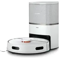 Philips HomeRun 3000 Série Aqua Aspirateur-robot avec fonction balayage, jusqu'à 200 min de batterie, 4 modes, blanc (XU3110/02)