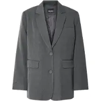 Pieces Blazer 'PCKAMIL' gris foncé