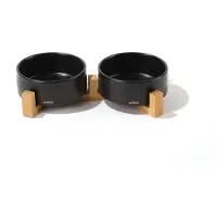 MPETS Distributeur de nourriture pour chien MPETS Noir
